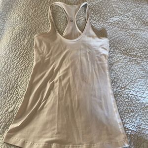 White racer back lululemon